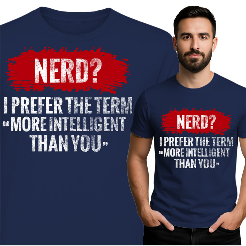 Witty 'Nerd?' T-Shirt