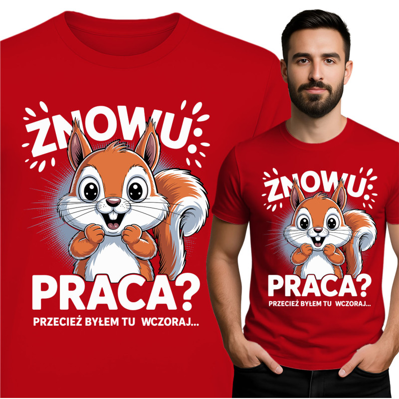 czerwony