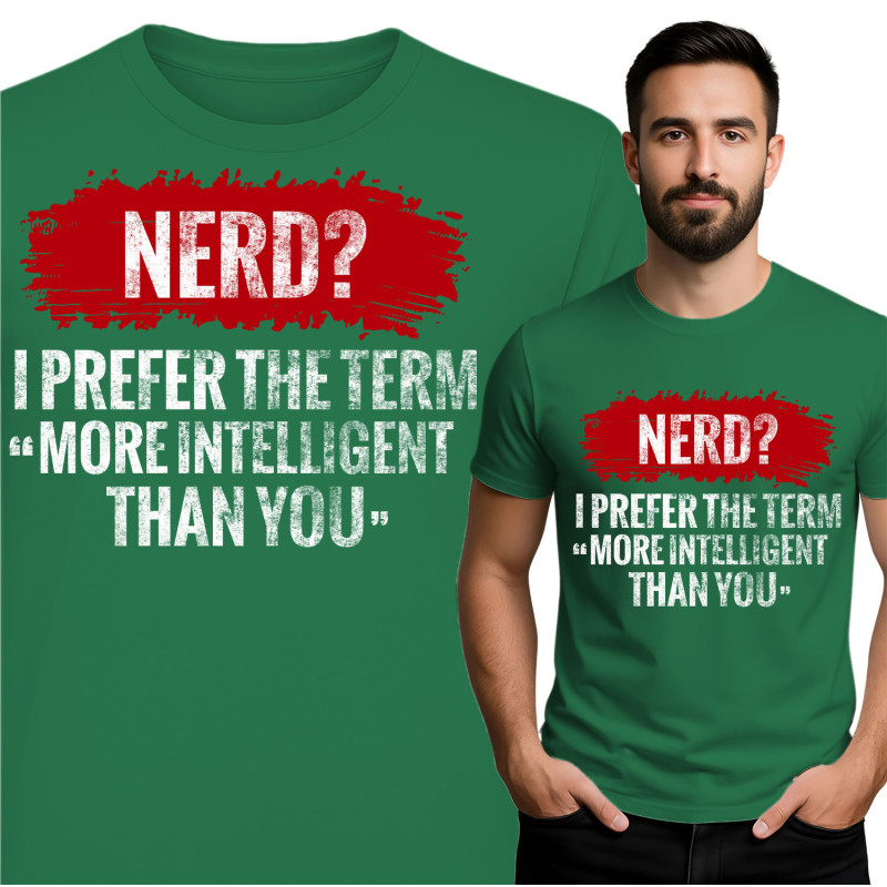 Witty 'Nerd?' T-Shirt