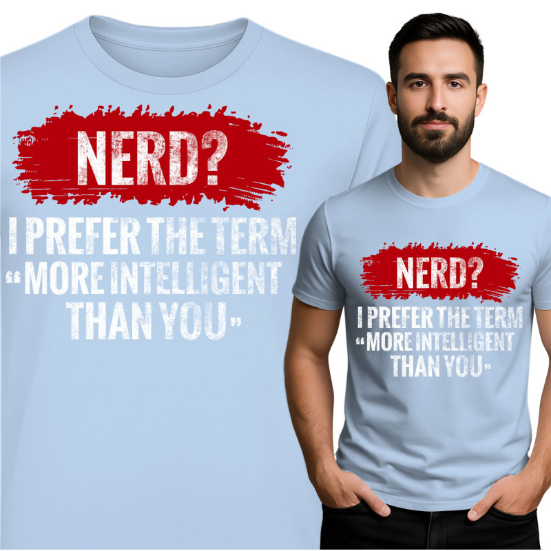 Witty 'Nerd?' T-Shirt
