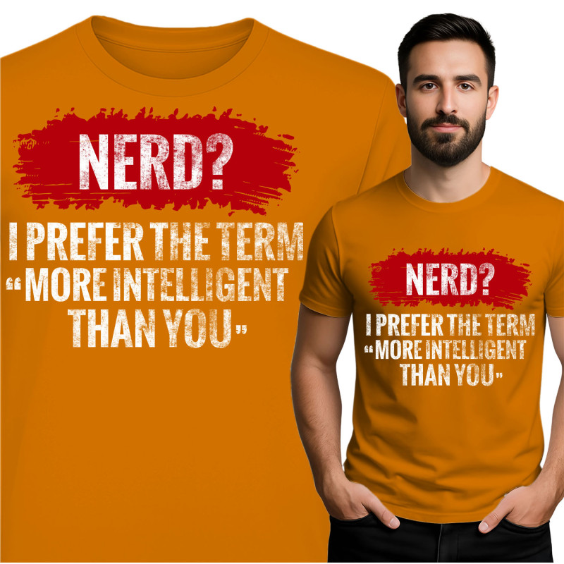 Witty 'Nerd?' T-Shirt