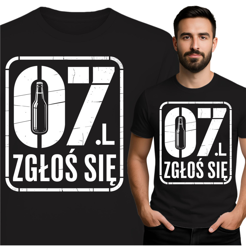 Koszulka męska  '07.L Zgłoś Się'