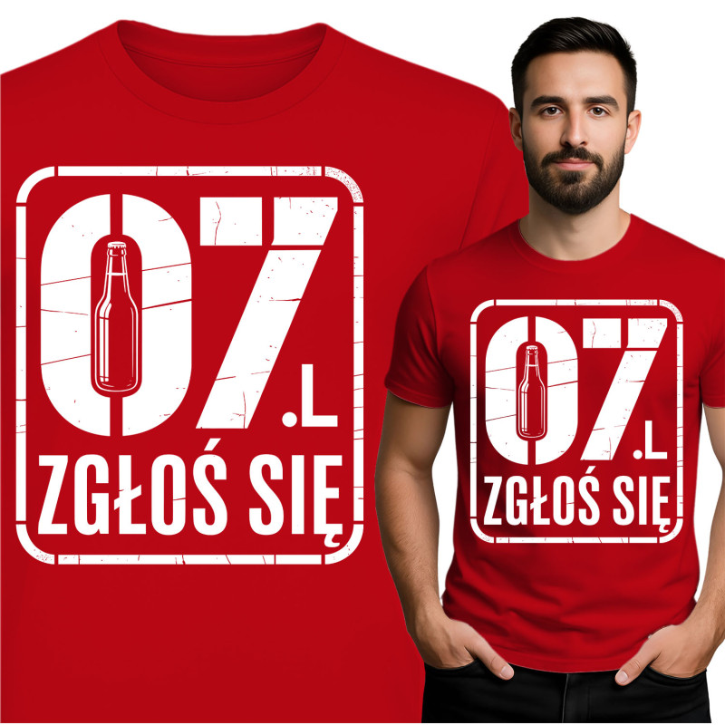 czerwony