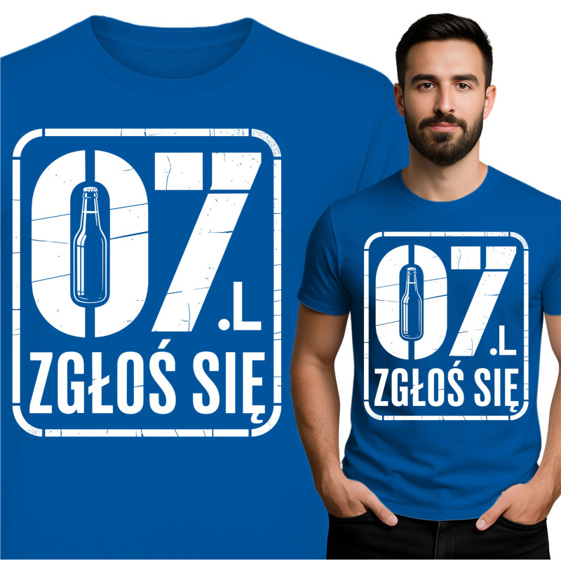 Koszulka męska  '07.L Zgłoś Się'