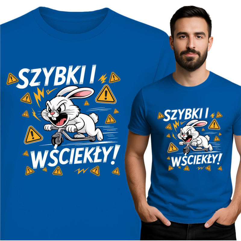 Snelle en Boze Konijn T-Shirt