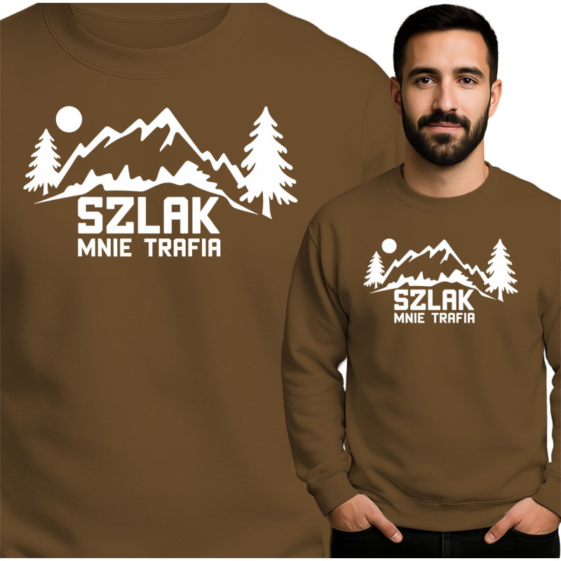Bluza męska 'Szlak mnie trafia'