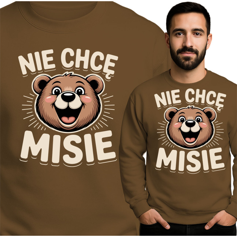 Schattige Beer Graphic Sweater