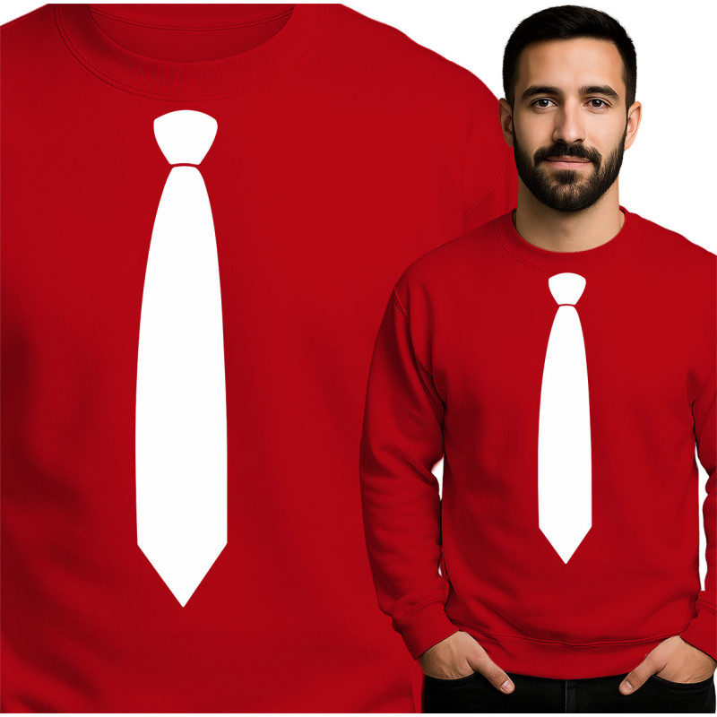 Stijlvolle Bruine Sweatshirt met Stropdas Ontwerp