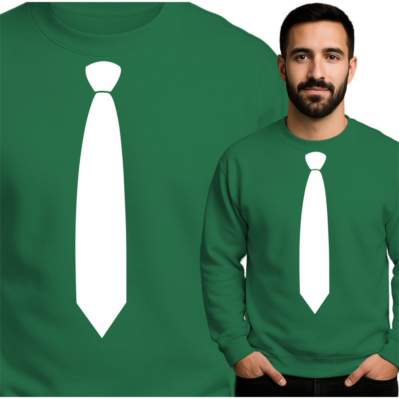 Stijlvolle Bruine Sweatshirt met Stropdas Ontwerp