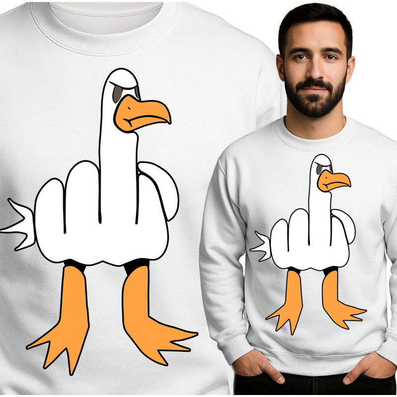 Whimsical Duck Sweatshirt