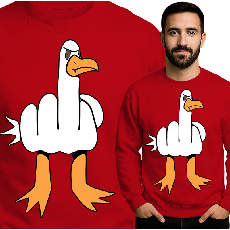 Whimsical Duck Sweatshirt