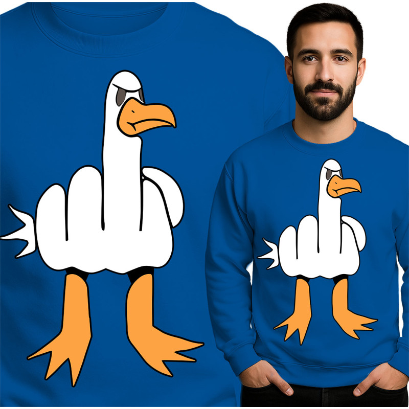 Whimsical Duck Sweatshirt