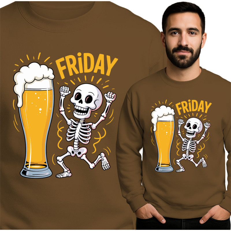 Friday Skeleton Sweatshirt
