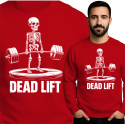 Funny Skeleton Dead Lift Sweatshirt