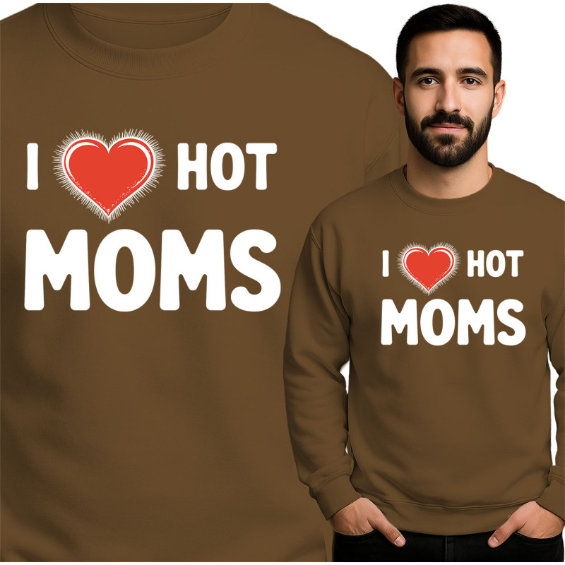 I Love Hot Moms Hoodie
