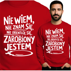 czerwony