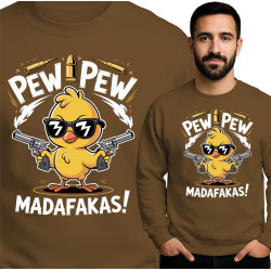 Bluza męska 'Pew Pew Madafakas'