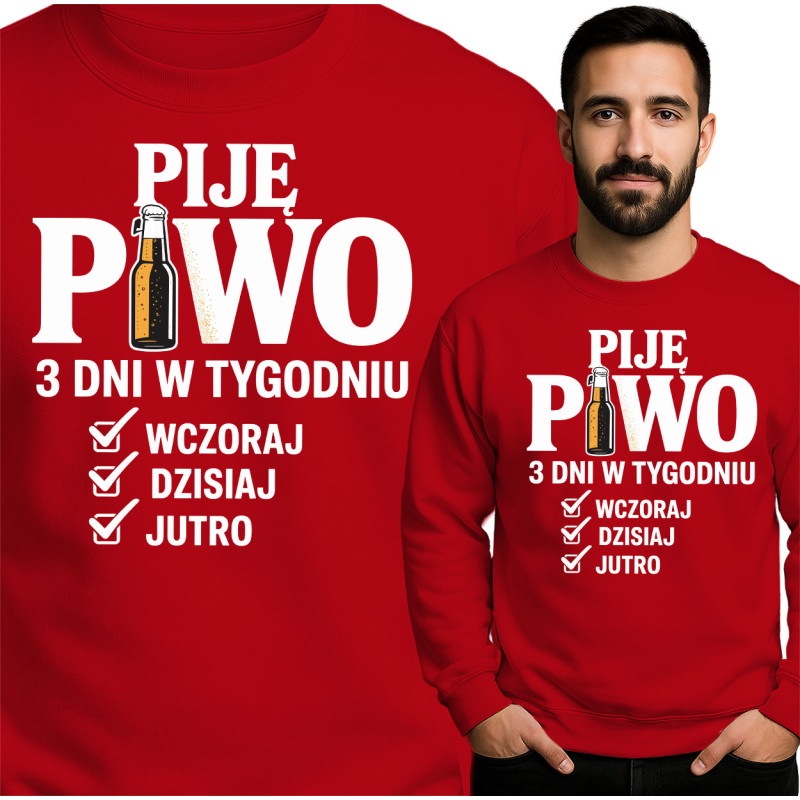 czerwony