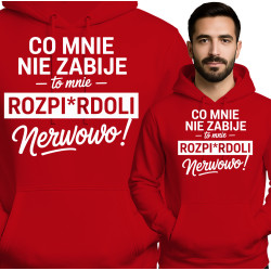 czerwony
