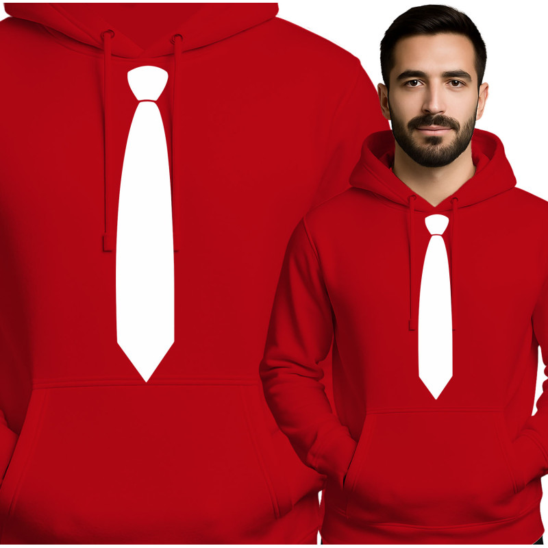 Bluza męska 'ze Wzorem Krawata'