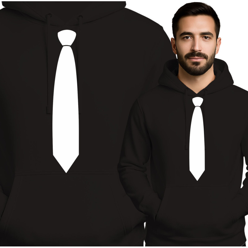 Bluza męska 'ze Wzorem Krawata'