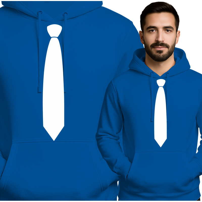 Bluza męska 'ze Wzorem Krawata'