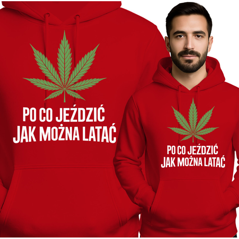 czerwony