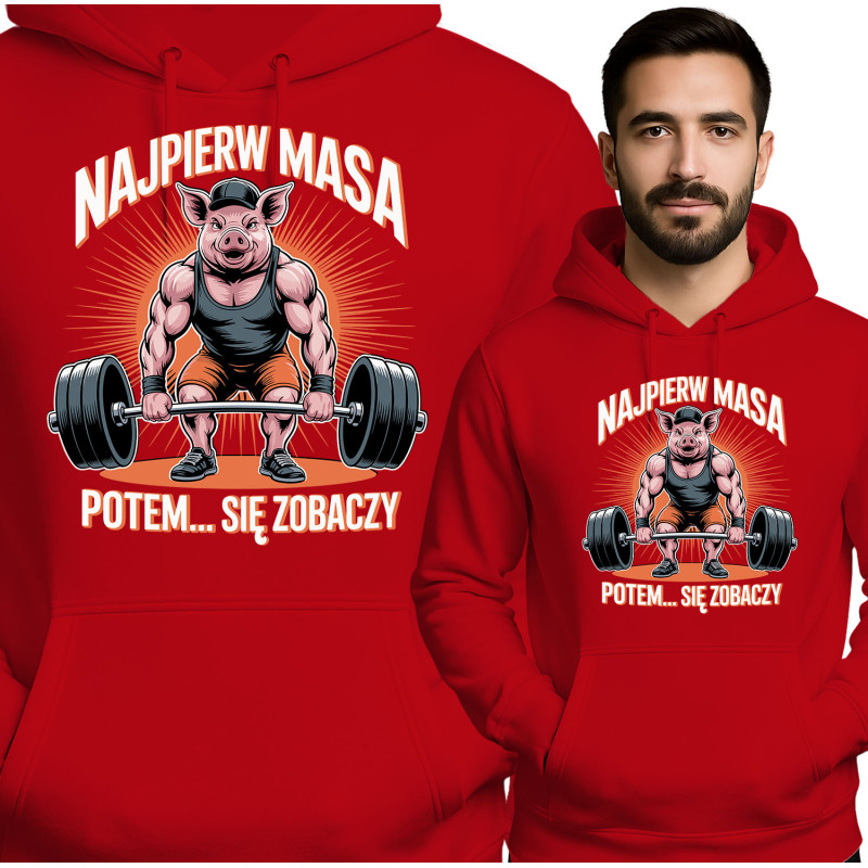 czerwony