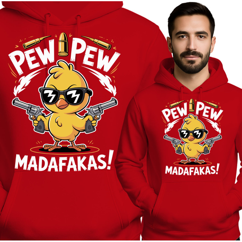 Bluza męska 'Pew Pew Madafakas'