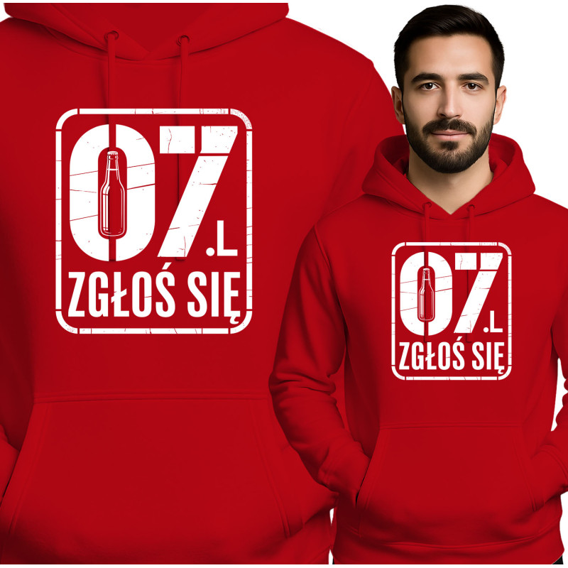 Trendy Rode Hoodie met Uniek Ontwerp