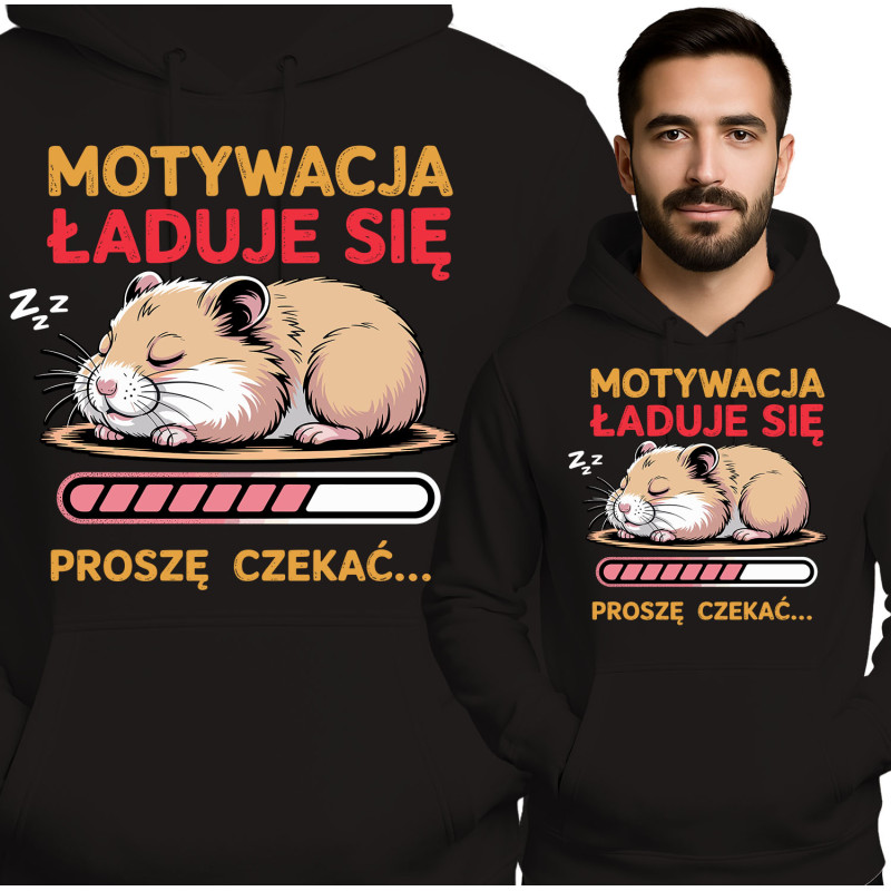 Bluza męska 'Motywacja Ładuje Się'