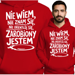 czerwony