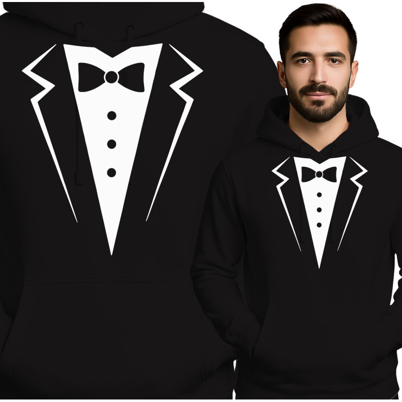 Bluza męska 'Garnitur z Muchą'