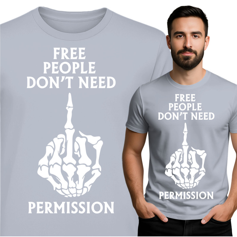 T-shirt Vrije Mensen - Versterk Je Stijl