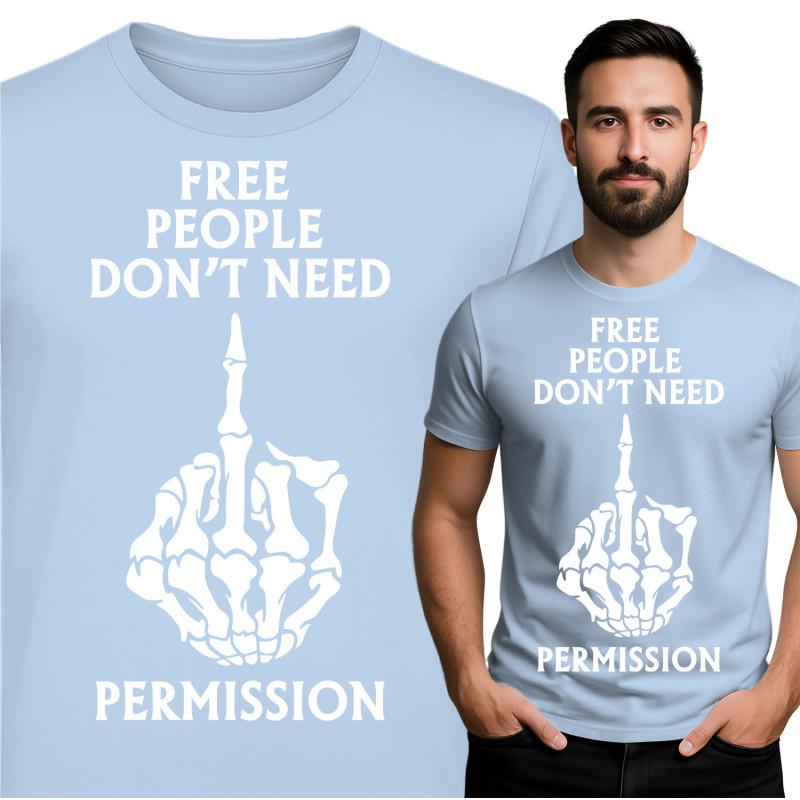 T-shirt Vrije Mensen - Versterk Je Stijl