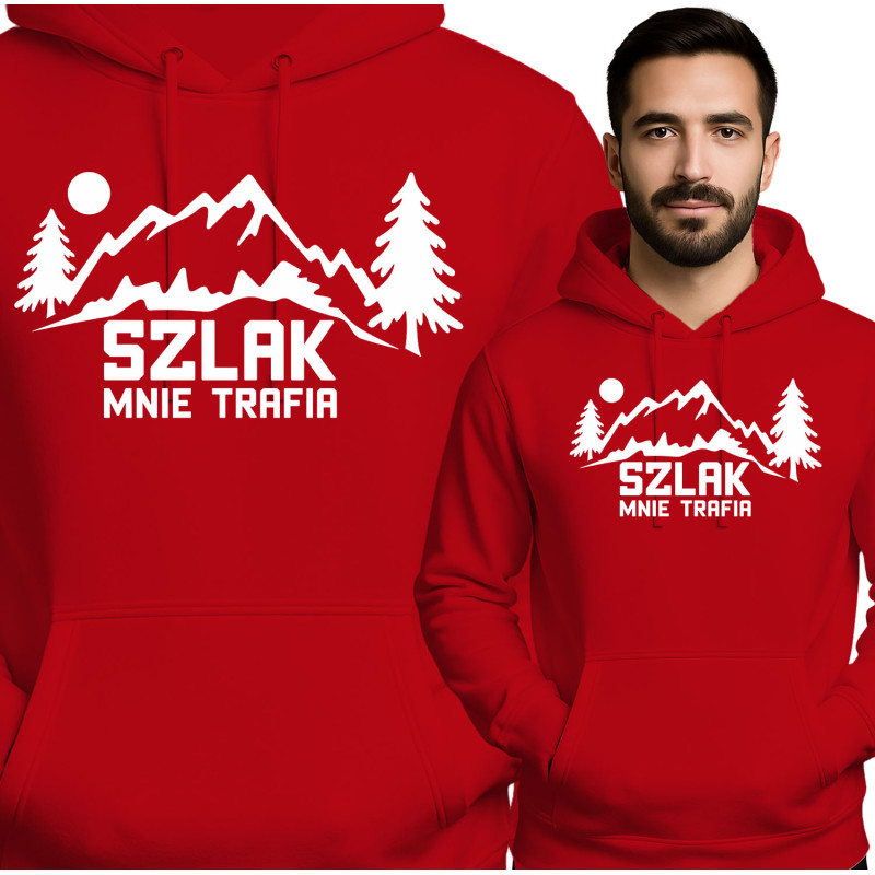 Bluza męska 'Szlak mnie trafia'