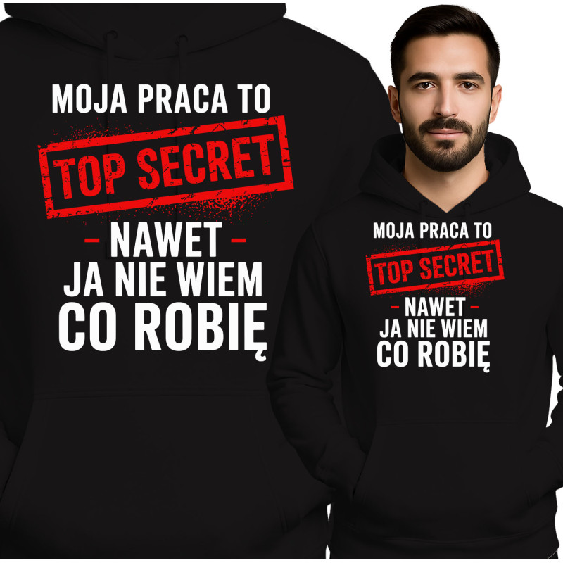 Bluza męska 'Nie Wierzę w Ludzi'