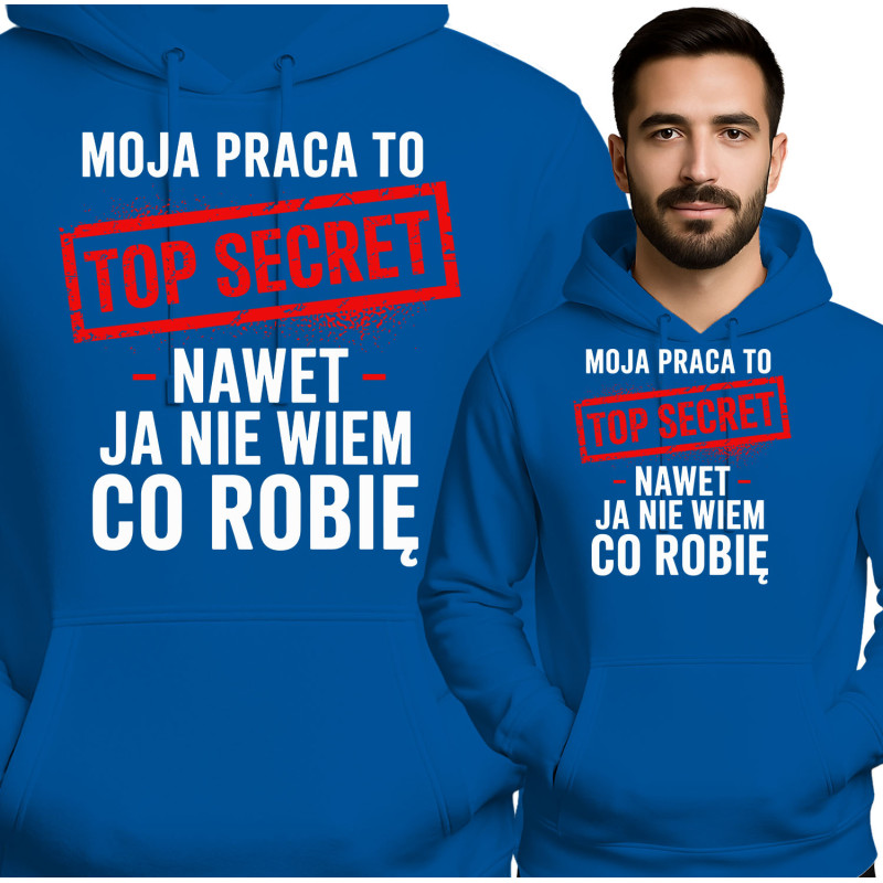 Bluza męska 'Nie Wierzę w Ludzi'