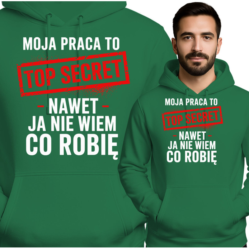 Bluza męska 'Nie Wierzę w Ludzi'
