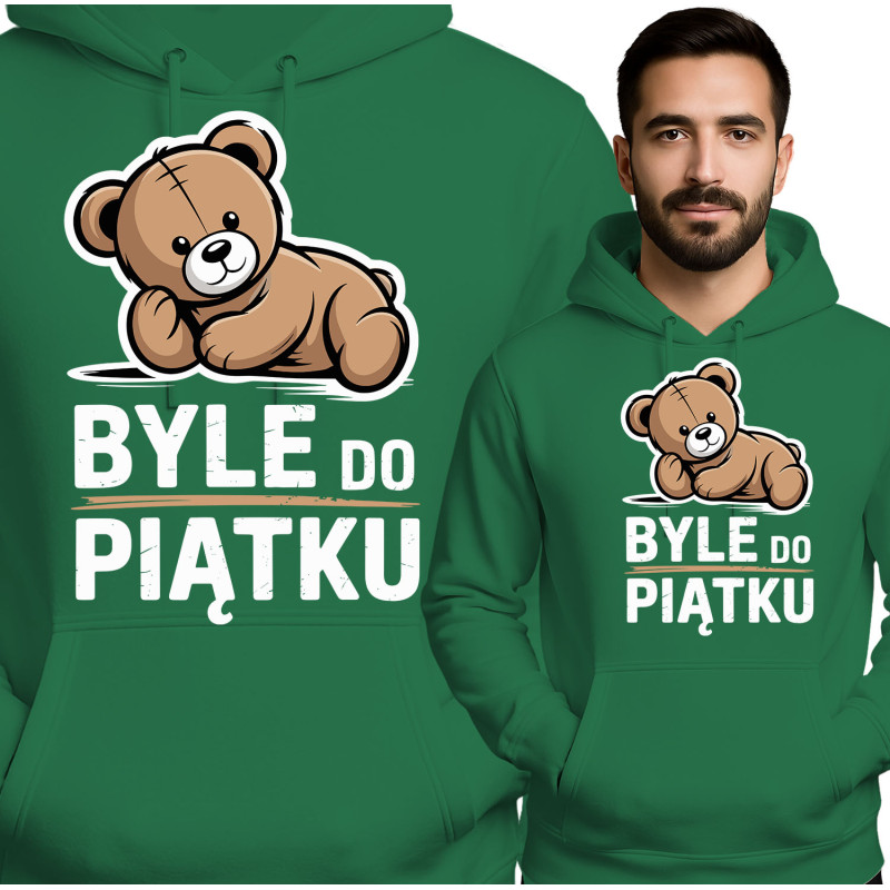 Bluza męska 'Byle do Piątku'
