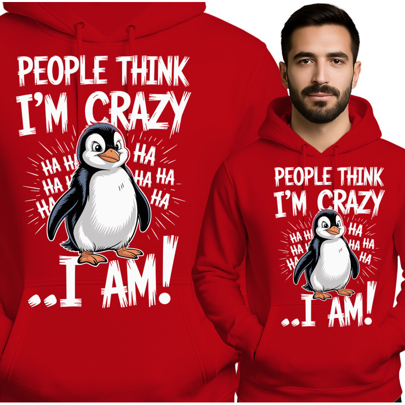 Grappige Penguin Hoodie