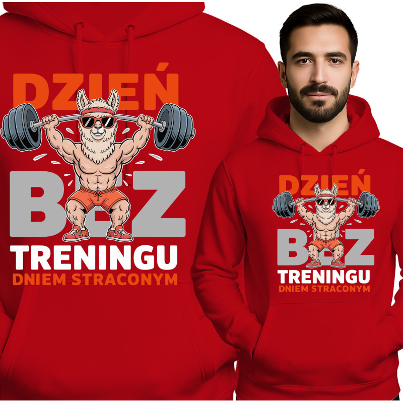 Bluza męska'Dzień Bez Treningu'