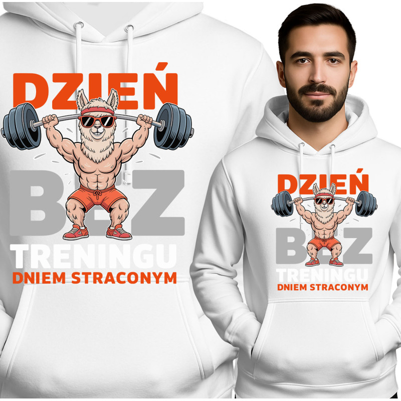 Bluza męska'Dzień Bez Treningu'