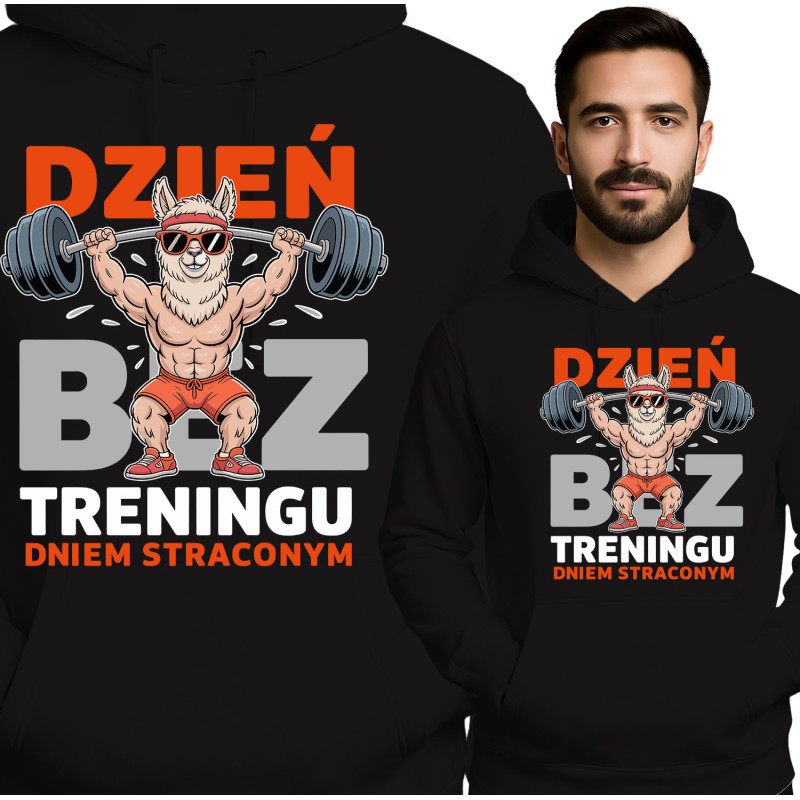 Bluza męska'Dzień Bez Treningu'