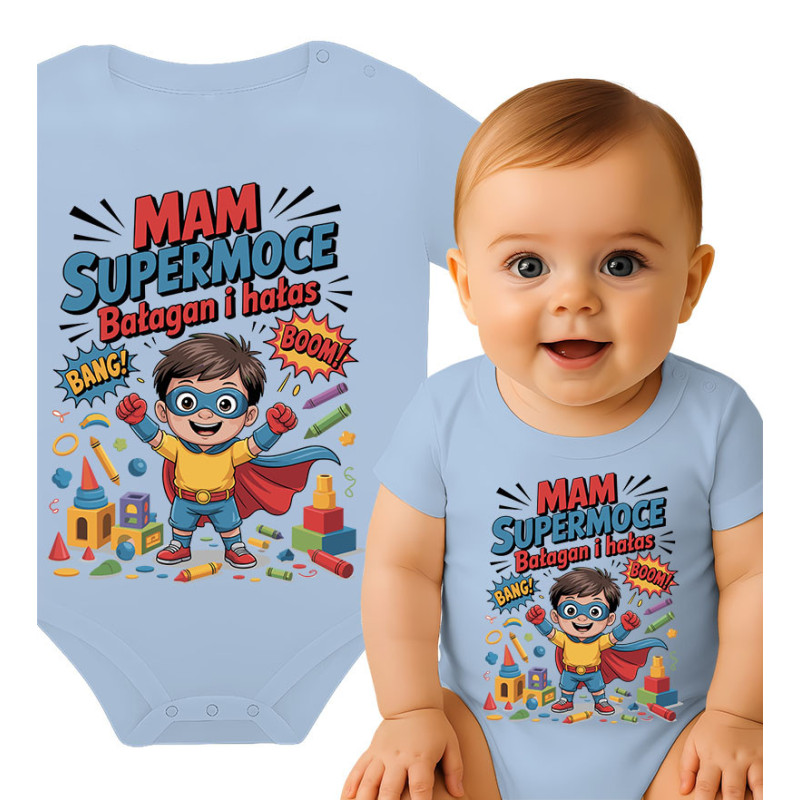 Body dziecęce  'Mam Supermoce – Bałagan i Hałas'