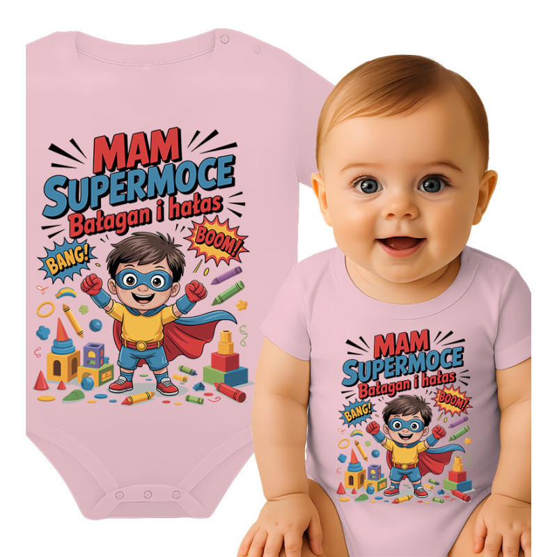Body dziecęce  'Mam Supermoce – Bałagan i Hałas'