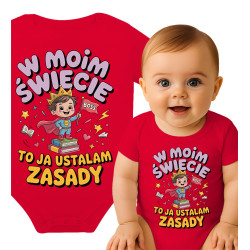 czerwony