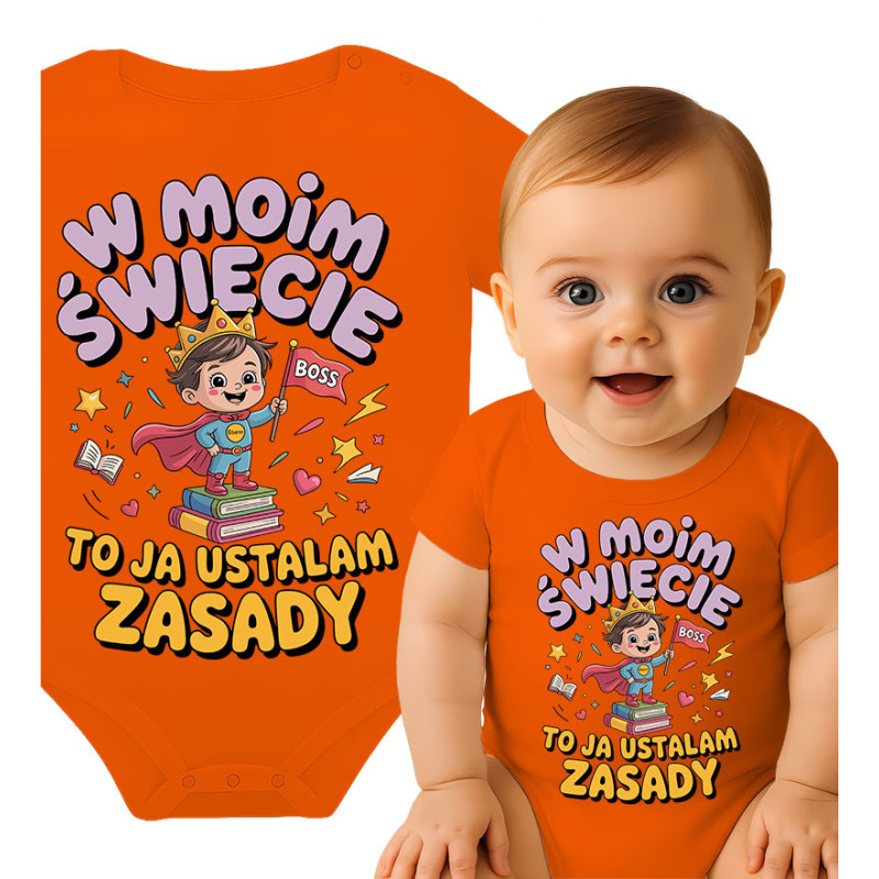 pomarańczowy
