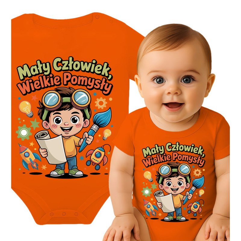 Body dziecęce 'Mały Człowiek, Wielkie Pomysły'
