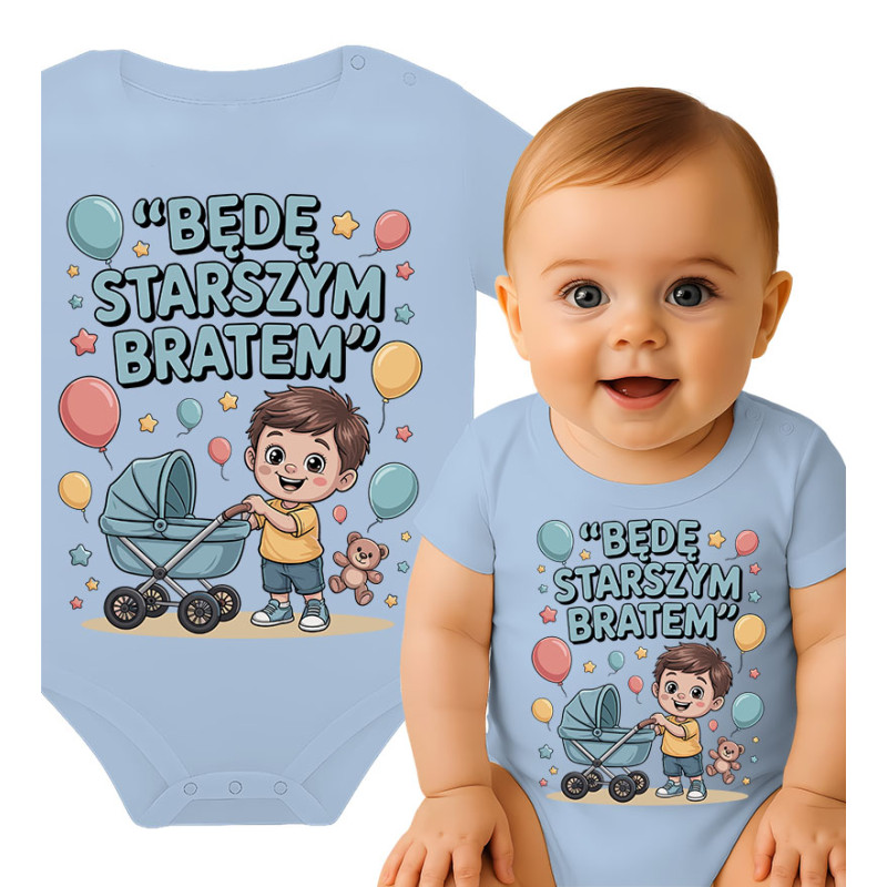 Body dziecęce 'Będę starszym bratem'